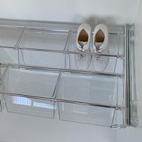 Plus - Schuhhalter 6V - transparent -Aaluminium glänzend - Polycarbonat transparent 3